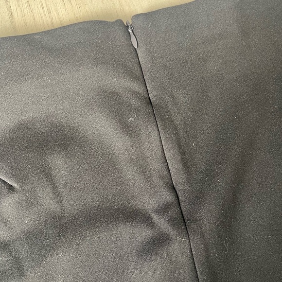 Quince | Ultra Stretch Ponte Pencil Skirt Black Office Career Wear Formal Party - Picture 5 of 7